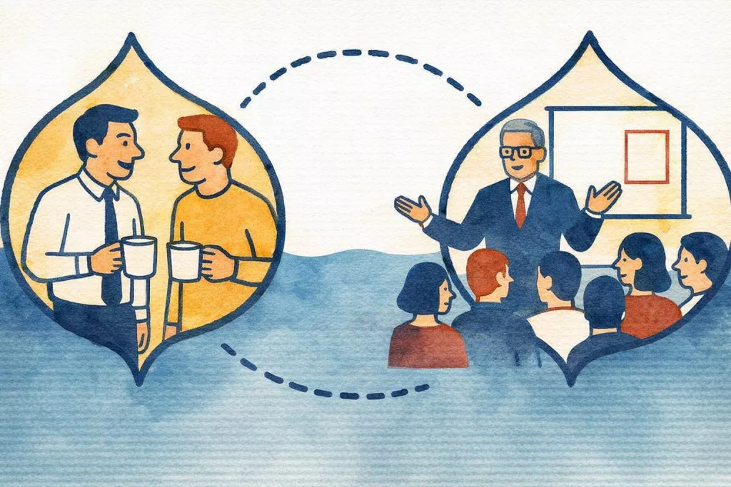 Informelle Kommunikation führen: Zehn Leitlinien für die verborgene Dynamik im Change