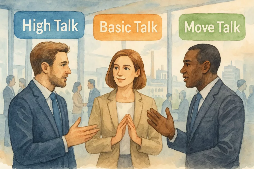 High Talk, Basic Talk, Move Talk – und PCM