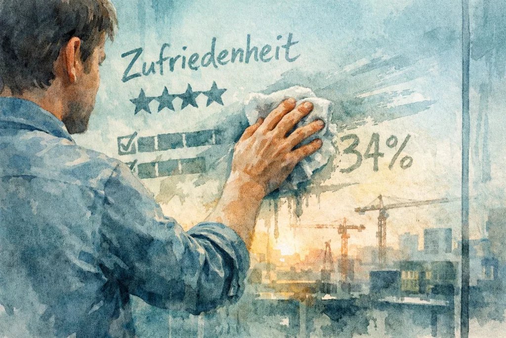 Vom Zufriedenheits- zum Zukunfts-Frame – Warum permante Zufriedenheitsmessung unsere Transformationsfähigkeit untergräbt