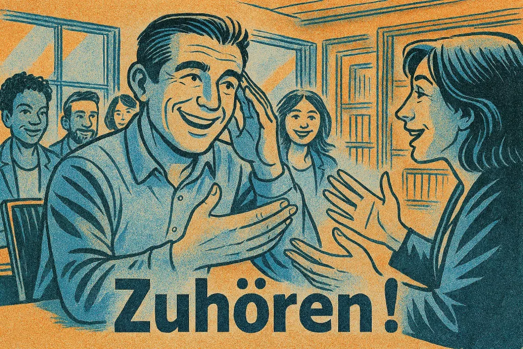 Zuhören wollen ist Chefsache: Warum Führungskräfte lieber reden – und wie sie es ändern können